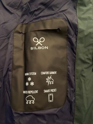 Plumífero Silbon verde