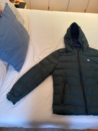 Plumífero Silbon verde