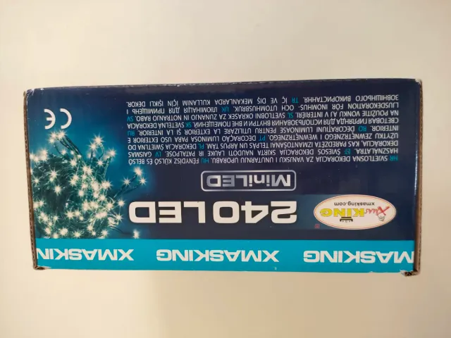 Catena luminosa 240 MiniLED Bianco caldo