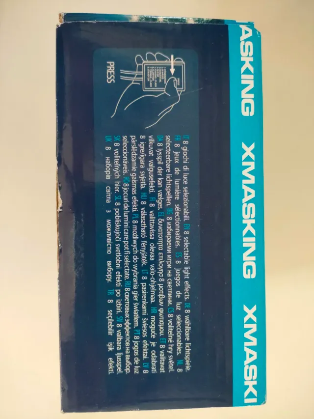 Catena luminosa 240 MiniLED Bianco caldo