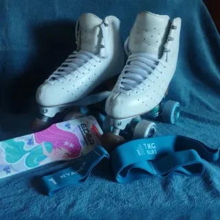 Patines EDEA Rondo Talla 250 + mochila + spinner
