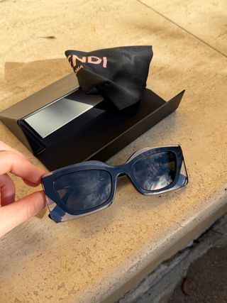 Occhiali da sole Fendi donna neri Limited Edition