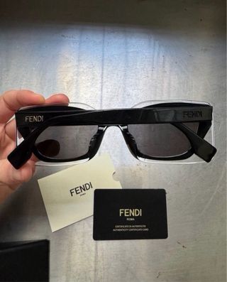 Occhiali da sole Fendi donna neri Limited Edition