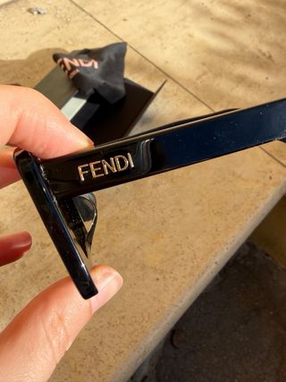 Occhiali da sole Fendi donna neri Limited Edition