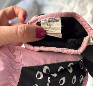 Manoplas rosas niña Level Hand