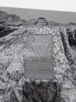 Chaqueta Volcom Scout Gris Oscuro Talla XS