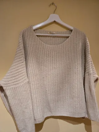 Jersey ADRIANNE WEISS COLLECTION beige Talla L