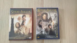 DVD El Señor de los Anillos (2 películas)