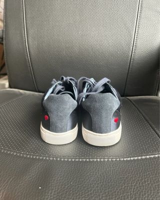 Zapatillas Bons Baisers de Paname negras y doradas