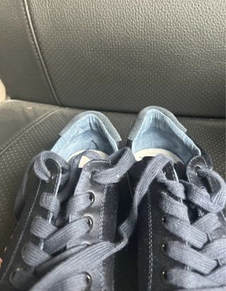 Zapatillas Bons Baisers de Paname negras y doradas