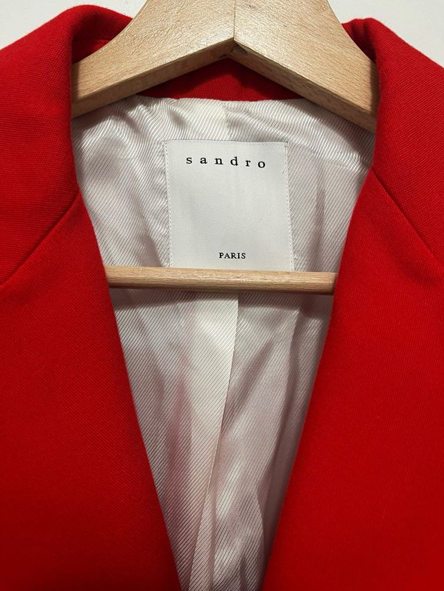 Americana Sandro Paris Roja