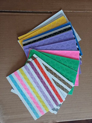 Angoli porta foto colorati