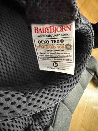 Babybjorn Harmony Mochila Portabebés Gris