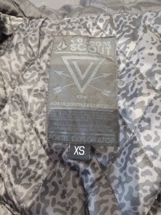 Chaqueta Volcom Scout Gris Talla XS