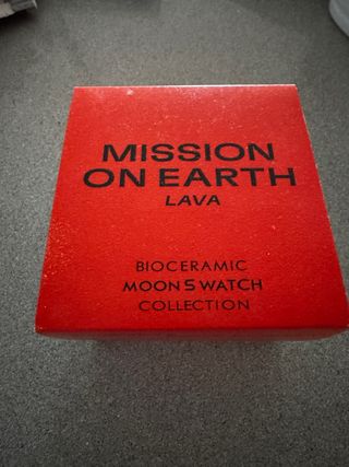 Swatch x Omega Bioceramic MoonSwatch Mission Lava