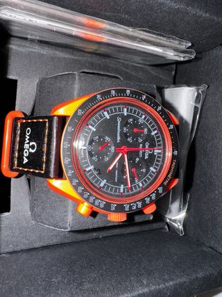 Swatch x Omega Bioceramic MoonSwatch Mission Lava