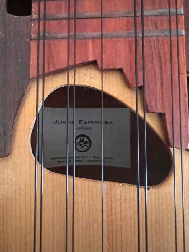 Charango Jorge Espinosa con custodia