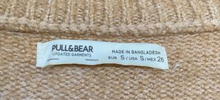 Chaqueta Pull&Bear Beige Talla S