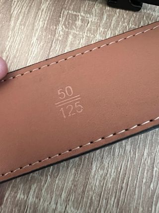 Cinturón Louis Vuitton Damier Graphite