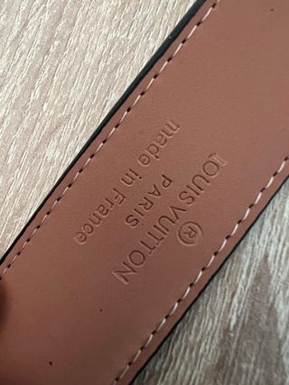 Cinturón Louis Vuitton Damier Graphite