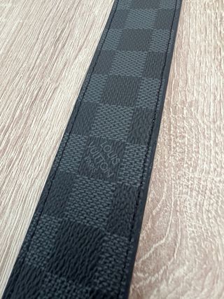 Cinturón Louis Vuitton Damier Graphite