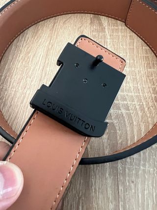 Cinturón Louis Vuitton Damier Graphite