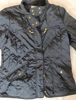 Chaqueta Easy Wear azul acolchada