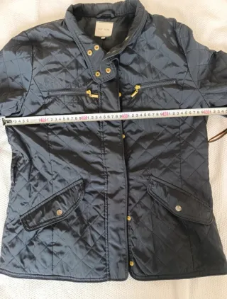 Chaqueta Easy Wear azul acolchada