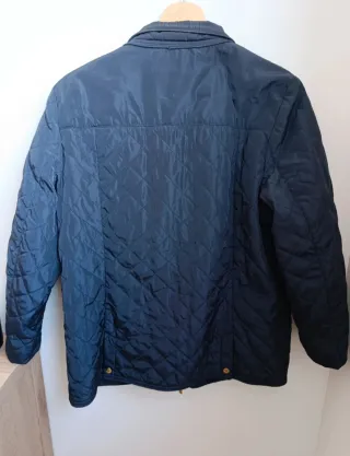 Chaqueta Easy Wear azul acolchada