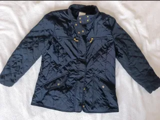 Chaqueta Easy Wear azul acolchada