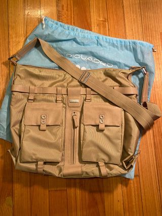 Bolsa de viaje Piquadro Beige