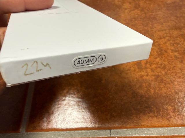 Correa Apple Solo Loop Blanca 40mm Talla 9