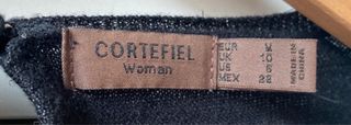 Jersey Cortefiel Negro Mujer Talla M