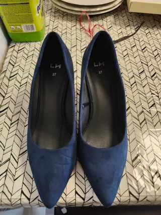 Zapatos de tacón LH azul talla 37