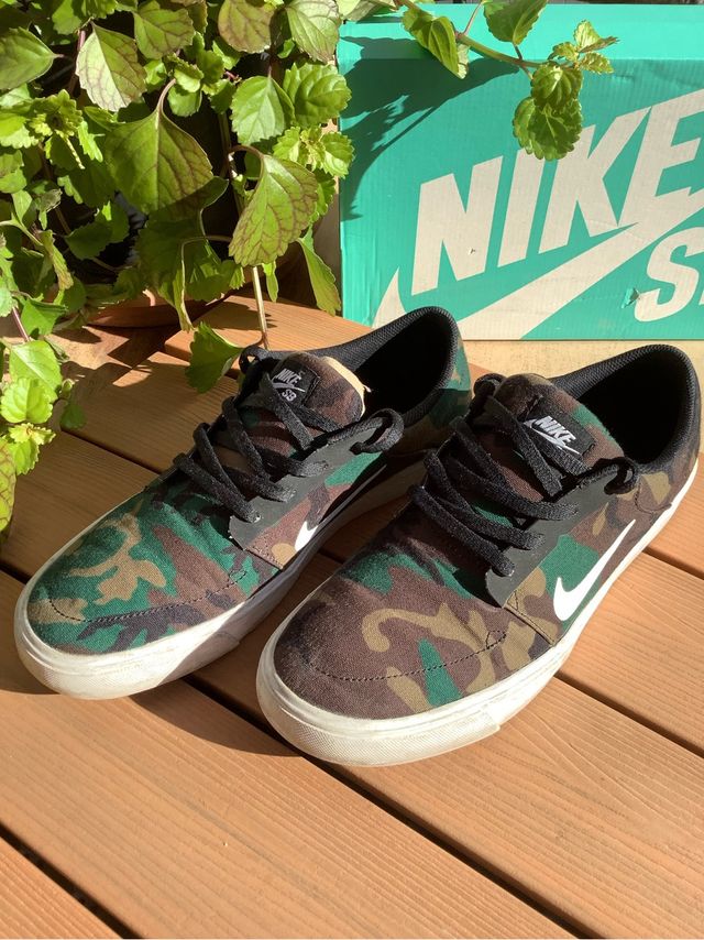 Nike SB Portmore CNVS Camuflaje