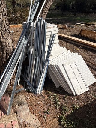 Falso techo desmontable 60x60