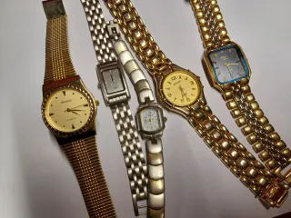 Lote 5 Relojes Mujer