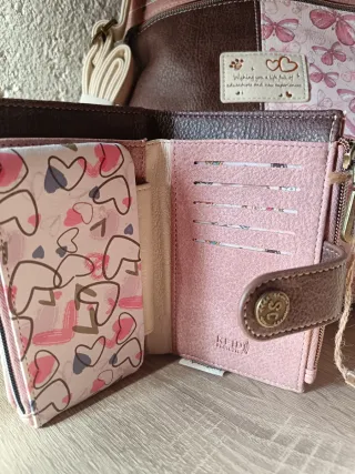 Mochila Antirrobo Sweet Candy Beige y Rosa