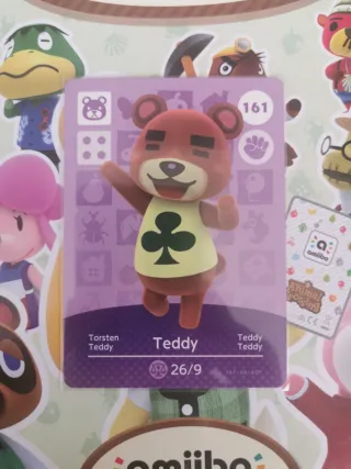 Amiibo Animal Crossing 161 Teddy