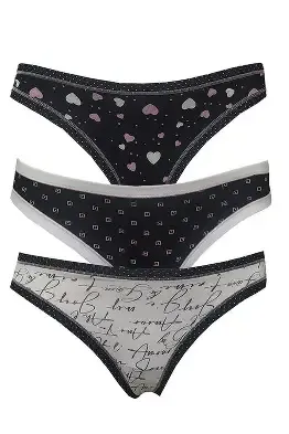 Set 9 Slip Brasiliano Cotonella Tg 2/S