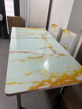 Tavolo da pranzo con 6 sedie