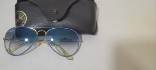 Gafas de sol Ray-Ban Aviator Azul Dorado