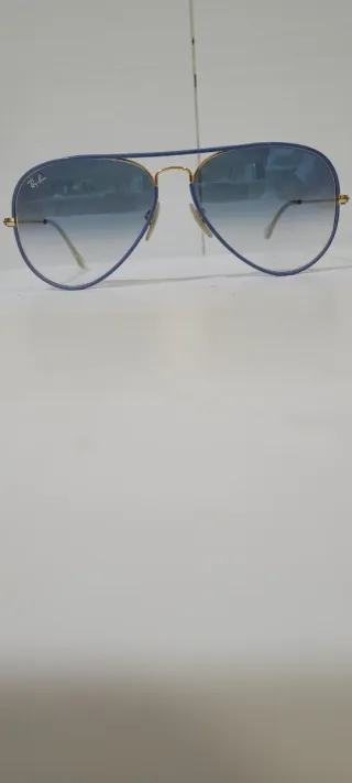 Gafas de sol Ray-Ban Aviator Azul Dorado