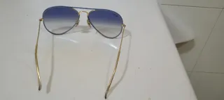 Gafas de sol Ray-Ban Aviator Azul Dorado