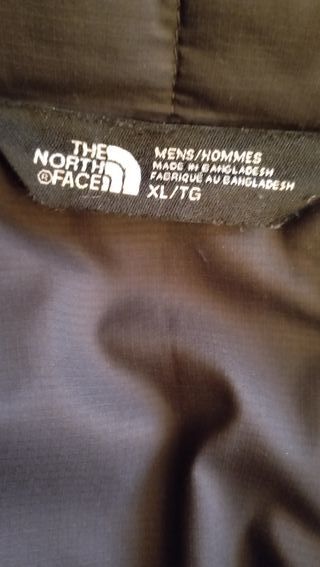 Chaqueta Plumas The North Face Sintética Negra XL