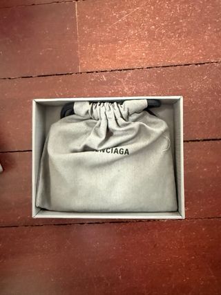 Tarjetero Balenciaga Plateado