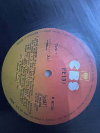 Vinilo Heidi - Historia Completa