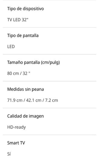 Smart TV Xiaomi A Series 32'' 2025