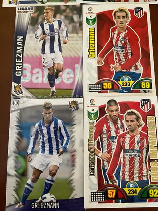 6 Cartas Griezmann 2010-2024 sin repetir y nuevas