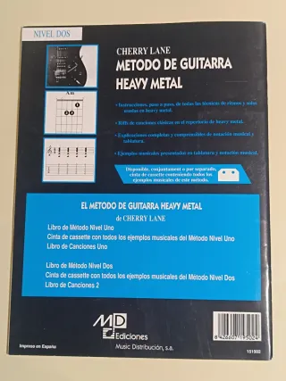 Metodo de guitarra heavy metal